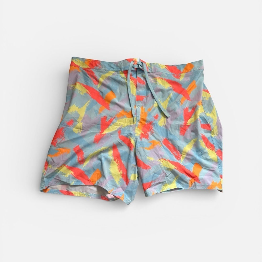 Wild Fable Colorful Abstract Print Shorts
